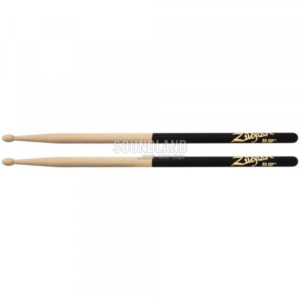 Zildjian 5AD Black Dip Wood Tip Drumsticks