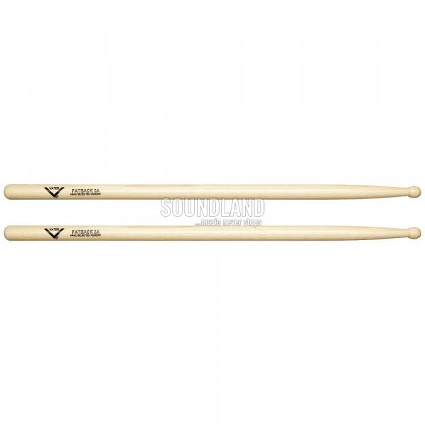 Vater VH3AW American Hickory Fatback 3A Drumsticks