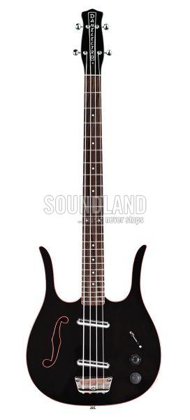 Danelectro 58 Longhorn Bass - Hot Black