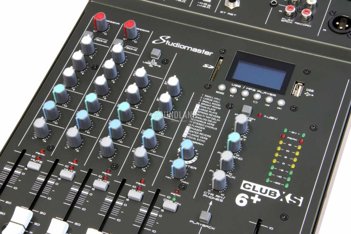 Studiomaster Club XS 6+ | Soundland