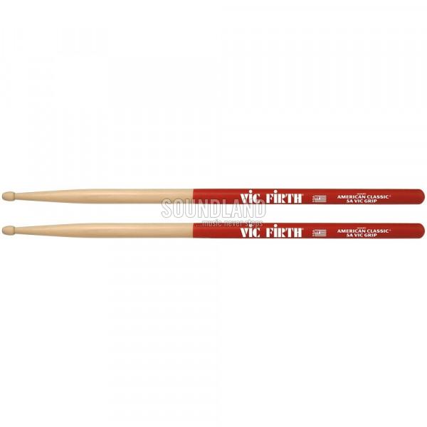 Vic Firth 5AVG Hickory VicGrip Drumsticks