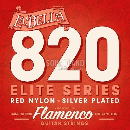 La Bella 820 Elite Flamenco medium tension
