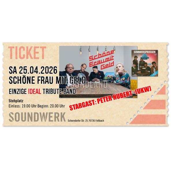 ''Schöne Frau mit Geld'' Ideal Tribute + Peter Hubert ''UKW'' 25.04.26