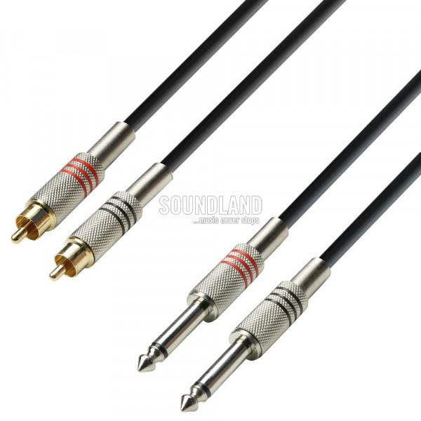 1.0m Audiokabel Standard