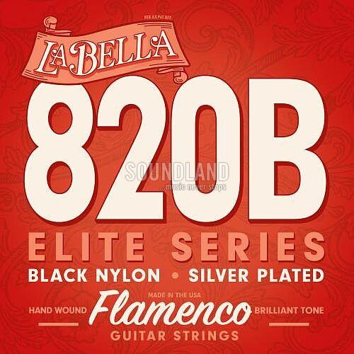 La Bella 820-B Elite Flamenco medium tension
