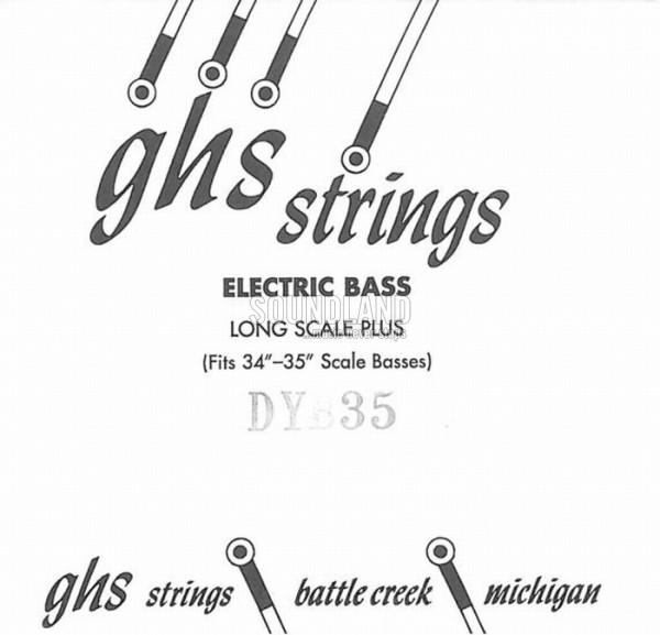 GHS Bass Einzelsaite 035