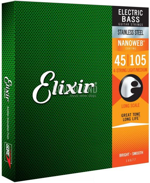 Elixir 14677 Bass SS 045-105