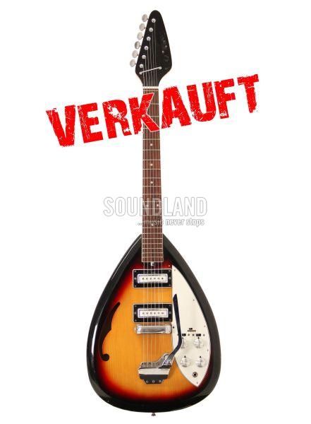 Vintage E-Gitarre im Teardrop Design - Gebrauchtmarkt