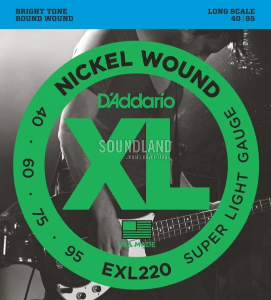 D'Addario EXL220 040-095