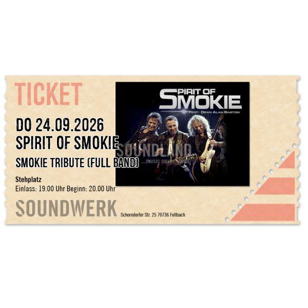 ''Spirit of Smokie'' (Full Band) 24.09.26
