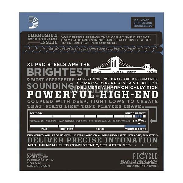 D'Addario EPS160 Pro Steels 050-105