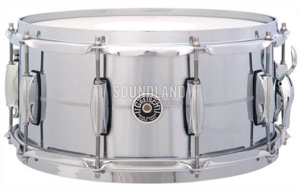 Gretsch GB4164 Brooklyn Chrome Over Brass Snare Drum