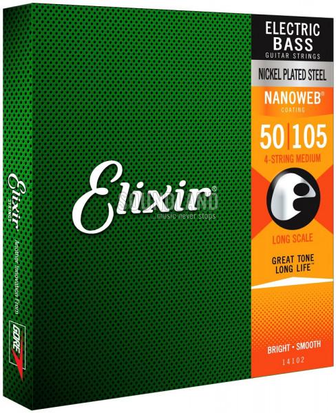 Elixir 14102 Bass NP 050-105