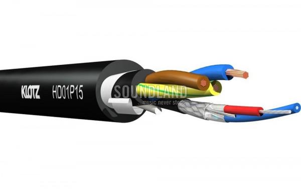 Klotz Hybrid-Kabel HD01P15-1