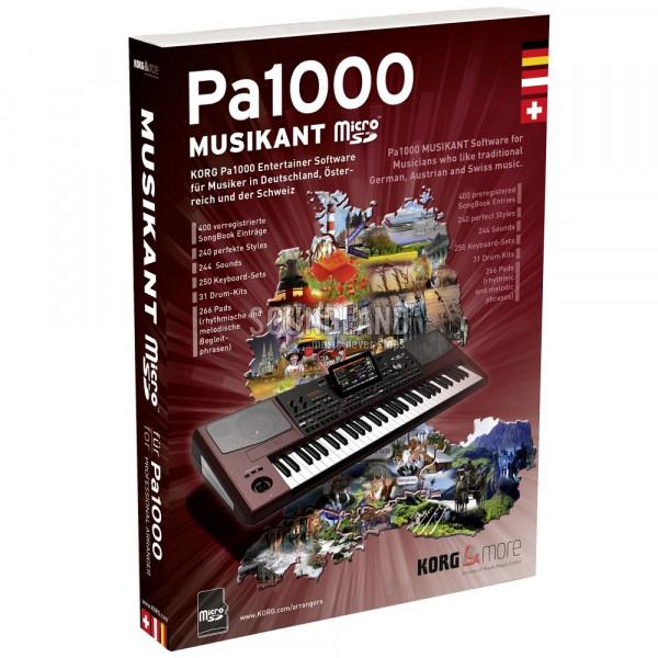 Korg PA1000 Musikant SD Erweiterung