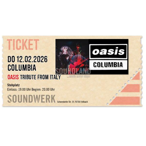 ''Columbia'' Oasis Tribute 12.02.26