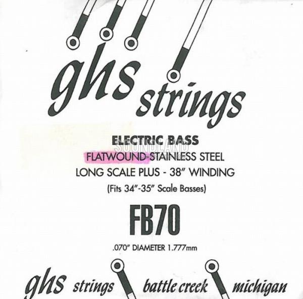 GHS Bass Einzelsaite 070