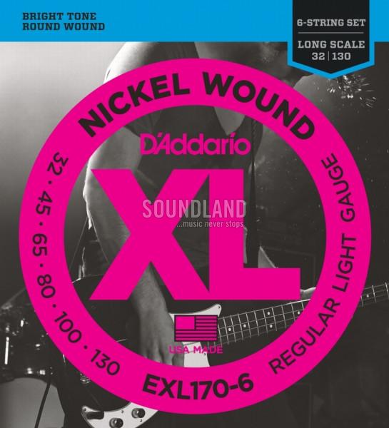 D'Addario EXL170-6 032-130