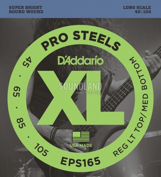 D'Addario EPS165 Pro Steels 045-105