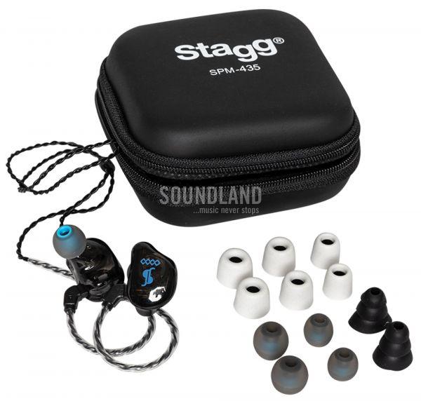 Stagg In Ear Headphones 435 BK