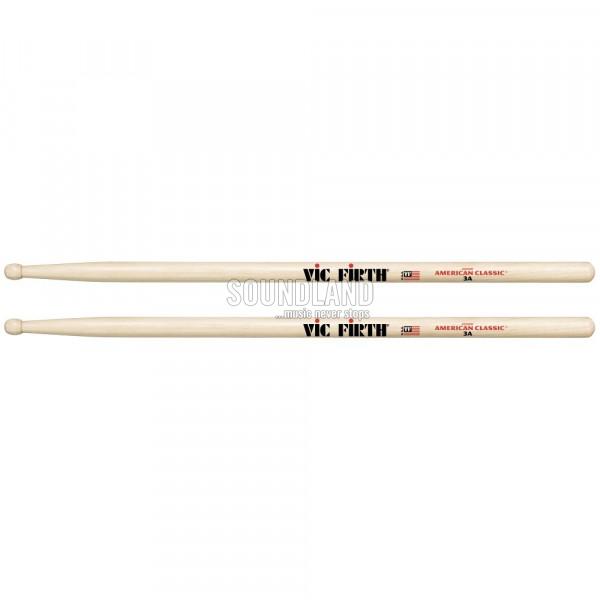 Vic Firth 3A Hickory Drumsticks
