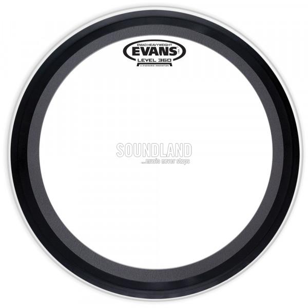 Evans BD20EMADHW 20'' EMAD Heavyweight Clear Bassfell