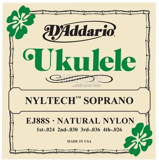 D'Addario EJ88S Ukulele 024/026