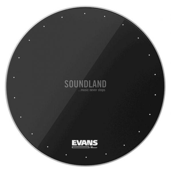 Evans BD26RA 26'' EQ1 Resonant Black Bassfell