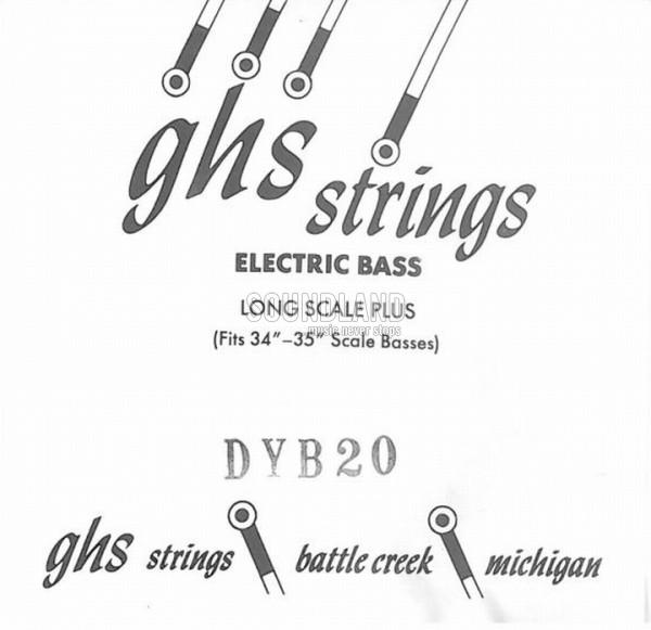 GHS Bass Einzelsaite 020