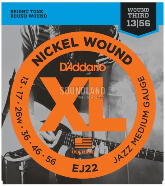 D'Addario EJ22 013-056