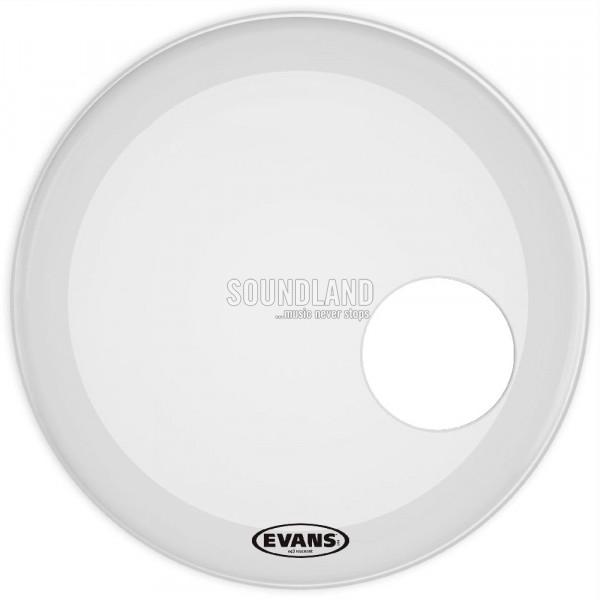 Evans BD22RGCW 22'' EQ3 Resonant Coated White Bassfell