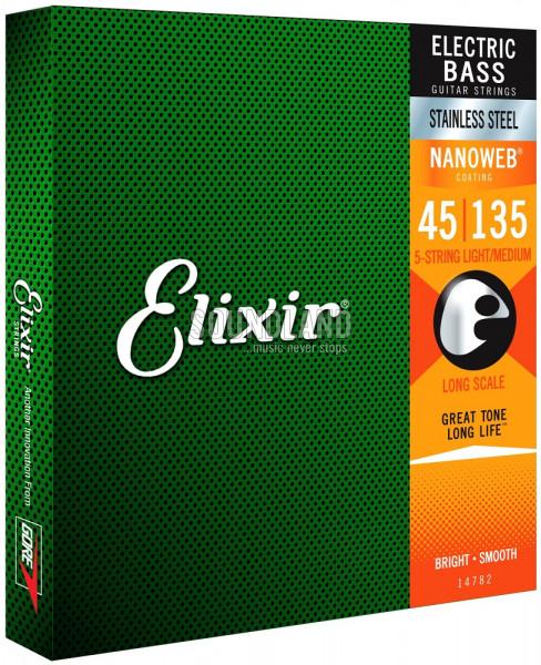 Elixir 14782 Bass SS 045-135